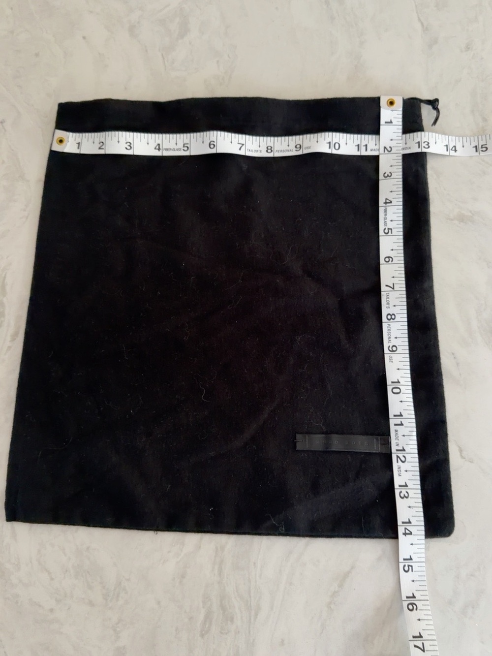 Hugo Boss Black Drawstring Dust Bag 13” x 14”